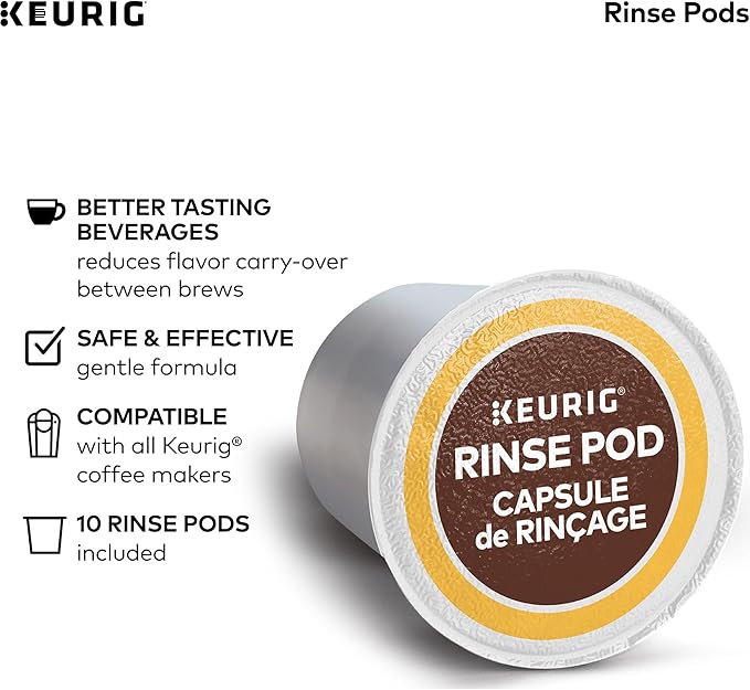 Keurig 6-Month Brewer Maintenance Care Kit, Includes Descaling Solution, Rinse Pods, & Water Filter Cartridges, Works with all K-Cup Pod Coffee Makers