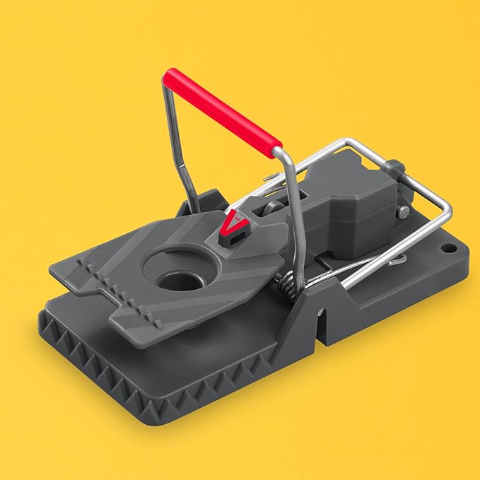 Victor Power-Kill Humane Mouse Traps M393SSR - 6 Easy Set, Reusable, Power-Kill Victor Mouse Traps