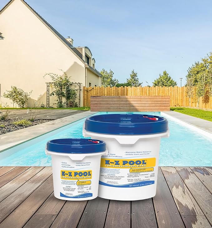 EZ Pool Concentrated Pool Blend Water Care 5 lb with Test Strips