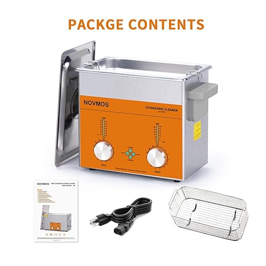 Ultrasonic Cleaner,3L 120W Professional Ultrasonic Eyeglasses Cleaner with Encoded Control for Jewelry,Eyeglasses,Coins,Chains Cleaning (Basket Include)