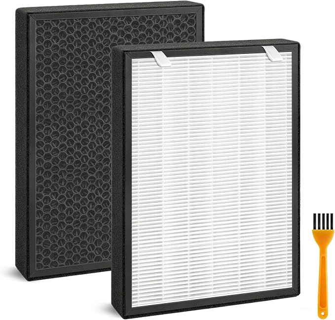 2Pcs 75i Replacement Filter with H13 Activated Carbon | Compatible with 75i Air Purifier, Easy to Replace, Long-lasting Performance