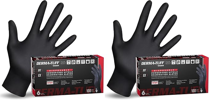 SAS Derma-Tuff Powder Free Nitrile