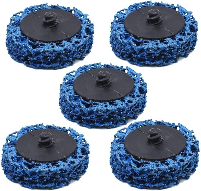 findmall 10 Pack 2 Inch Quick Change Easy Strip Discs Rust Cleaning Wheel Paint Stripping Disc for Strips Paint Rust Cleaning