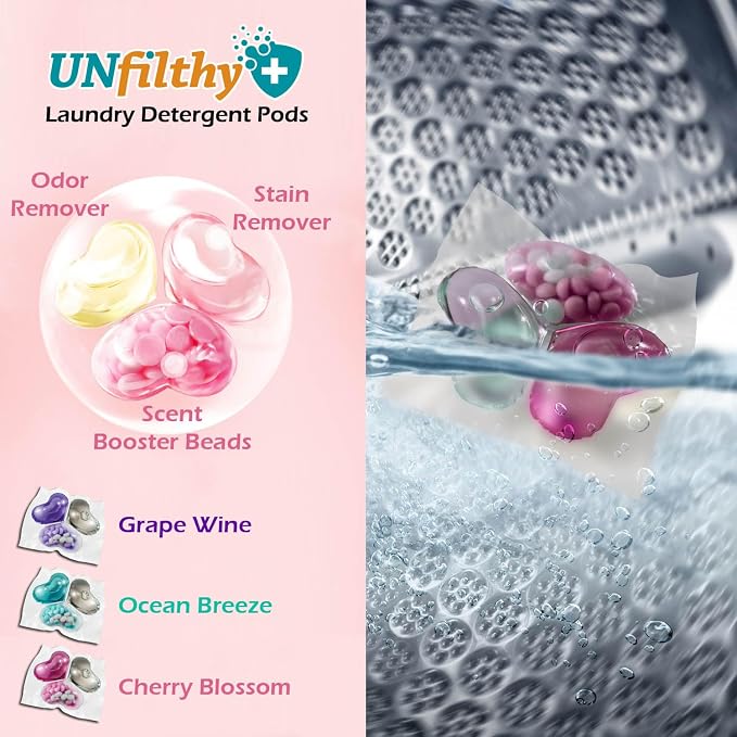 UNfilthy Concentrated Grape Wine Laundry Pacs (120)
