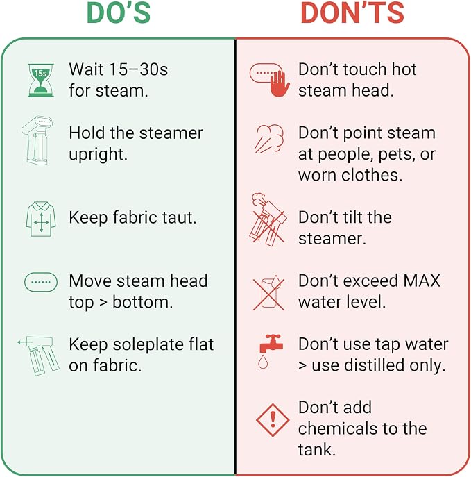 SteamOne Garment Steamer 1500W - 400ml - Handheld - Ready 30s | SteamOne Garment Steamer 1500W - 400ml - Handheld - Ready 30s