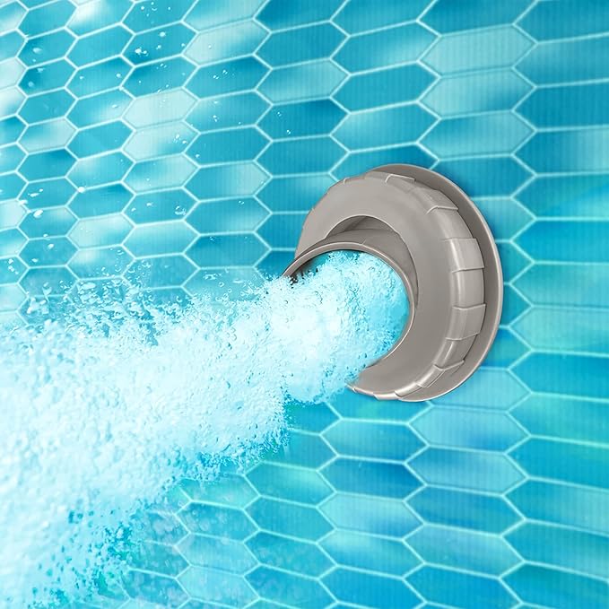 Funsicle SkimmerPlus 1,500 GPH 2-in-1 Filter Pump and Skimmer System for Above Ground Swimming Pools - Easy Pool Cleaning & Maintenance