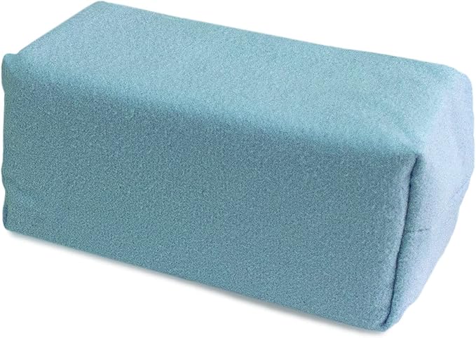Detailer's Preference Suede Scratch-Free & Streak-Free Microfiber Coating Applicators, Less Absorbent to Save Wax & Coatings with Hidden Stitching & Ergonomic Design, 3”x1.5”x1.5”, Blue, 10-Pack