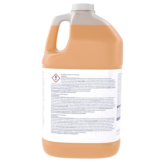 Diversey 904678 SUMA Stop Slip D3.3 Traction Treatment Floor Cleaner for Tile & Quarry Floors, Improves Slip Resistance, Ready-to-Use, 1-Gallon
