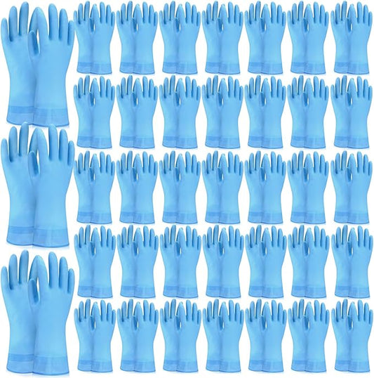 Rubber Reusable Gloves Long Household Dishwashing Gloves Kitchen Cleaning for Dishes Clean Gardening