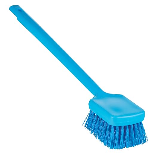 Remco - A Vikan Company ColorCore 20" Long Handle Scrubbing Brush, Stiff