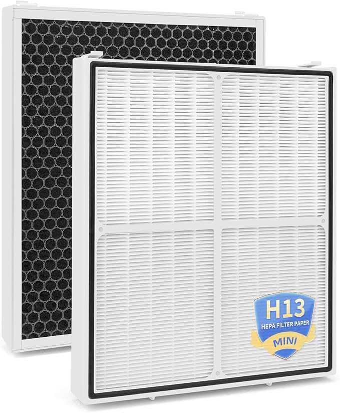 124746 Replacement Filter Compatible with Amway Atmosphere Mini Air Purifier,H13 HEPA+Carbon Filter(1piece）