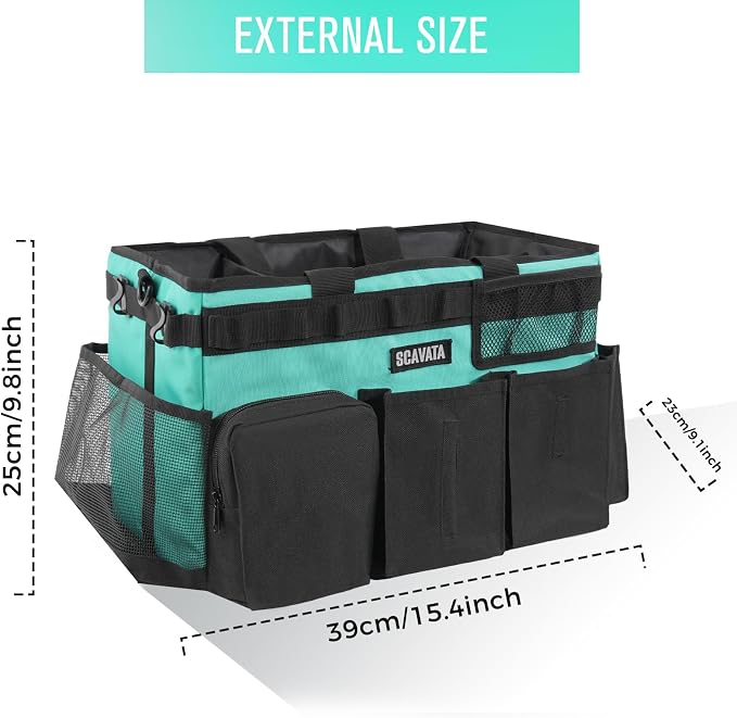 2 Pack Cleaning Caddy Bag (Blue & Lake Blue)