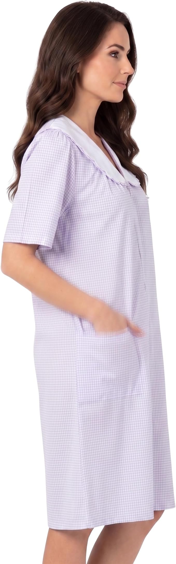 Dreamcrest Short Sleeve Duster Housecoat