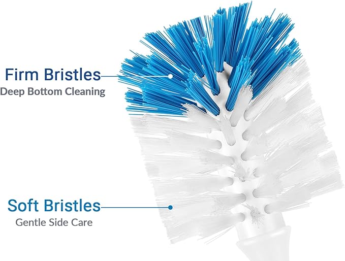Dish & Bottle Brush Set – 9 Pack Kitchen Cleaning Brushes for Dishes, Bottles, Pots, Pans, Sinks & Glassware