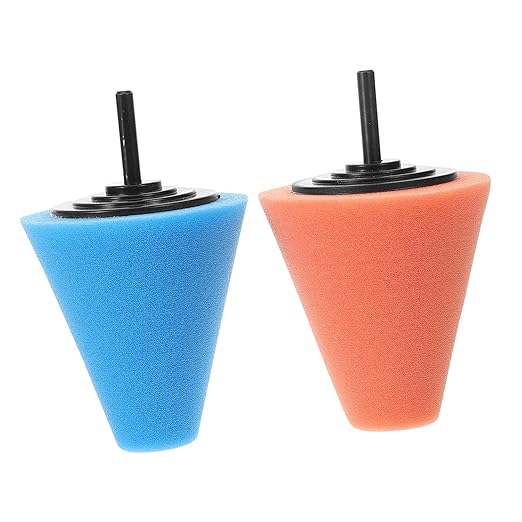 10pcs Shaped Buffing Polishing Pad for Drill Sponge Material for Car Wheel Detailing Versatile Buffing Discs for Waxing and Cleaning