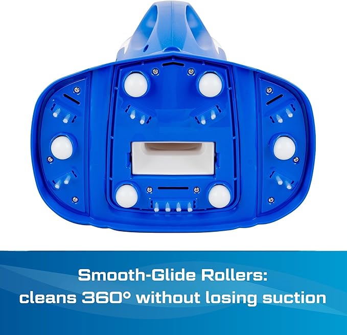 NEW 2026 POOL BLASTER Max Cordless Pool Vacuum for Inground & Above Ground Pools, More Suction Power, 60 Min Runtime, Omni-Directional Rollers, Easy Charging, Handheld, Rechargeable Pool Cleaner Vac