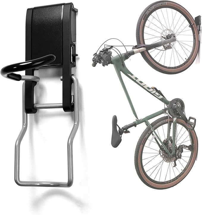 Heavy Duty Wall Mount Bicycle Holder/Hanger/Hook Bicycle Storage for Garage/House, Bike Accessories, Holds up to 110 lbs, 4 Pack