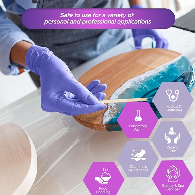MED PRIDE Nitrile Exam 1200 Count Gloves, Blue Disposable Exam Gloves, Powder-Free Latex-Free, Medical Grade