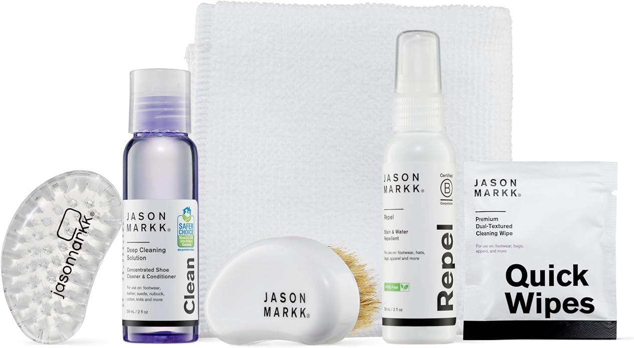 Jason Markk Shoe & Sneaker Cleaning Kits: Essential & Starter Kits, & Starter Box - Deep Cleaning Solution Sets