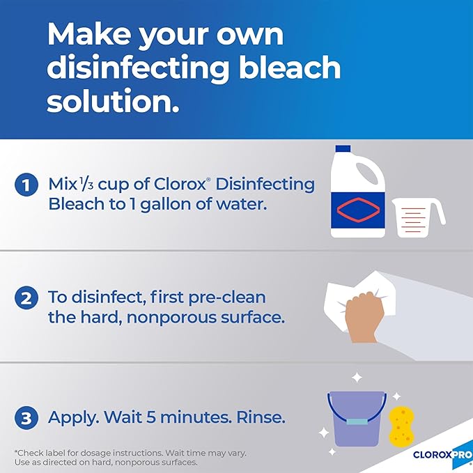 Clorox® Ultra Germicidal Bleach, 121 Oz, Case Of 3