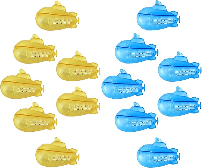 AMI PARTS Humidifier Tank Cleaner for Most Humidifier and Fish Tank, Silver Ion Filter Ball, Prevents Hard Water Build-Up(Yellow & Blue Universal Humidifier Cleaner 14 pcs)