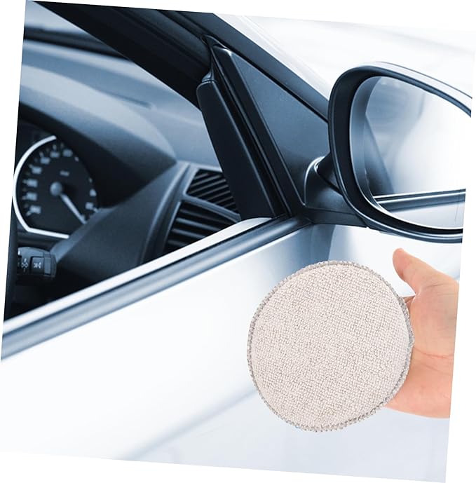 GLEAVI 20pcs Car Wash Sponge Applicator Pads for Car Detail Tire Sponge Applicator Wax Pad