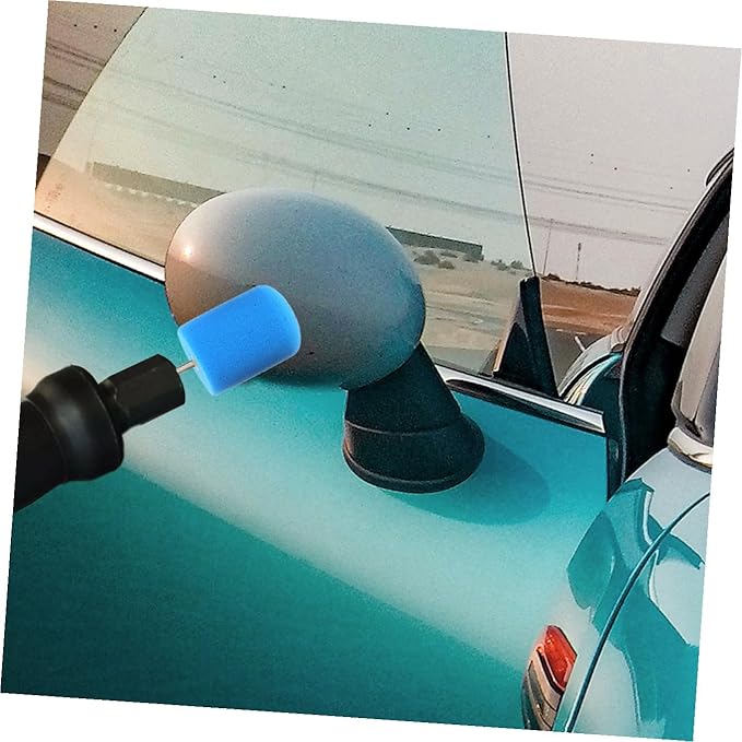 Unomor Detailing Car Polish Wheel 16 Pcs Sponge Pads Kit Car Wheel Brush Buffing Pad for Work
