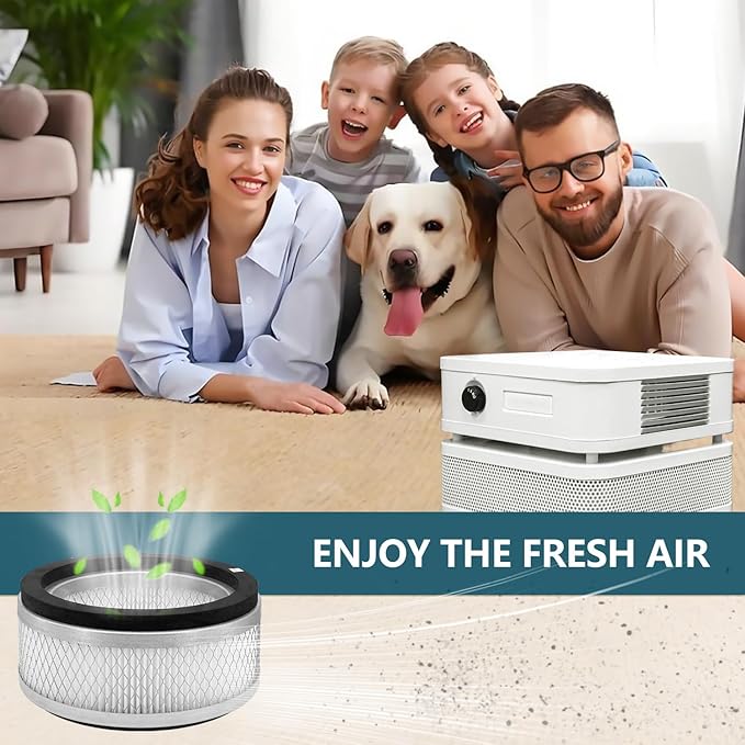 Replacement True HEPA Filter Kit Compatible with Austin Air it Room Air Purifier,Model C100CC1,HM100 (2PACK)