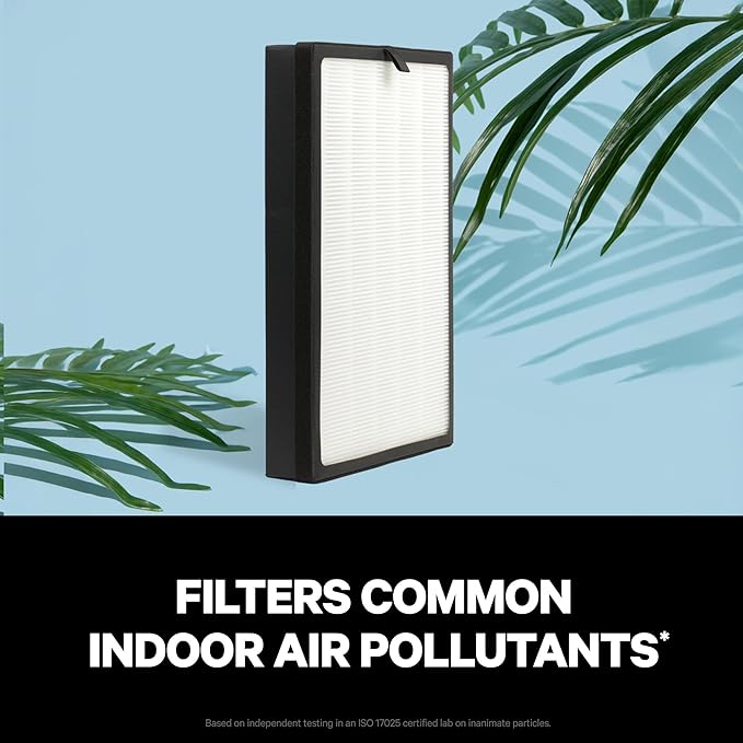 PuroAir 400 Replacement Filter - Genuine Puro Air 400 Filter Replacement - Official PuroAir Air Purifier HEPA Filter with CarbonTech Filters 99.9% of Pollen, Dust, Pet Dander, Smoke, Odors (4PK)