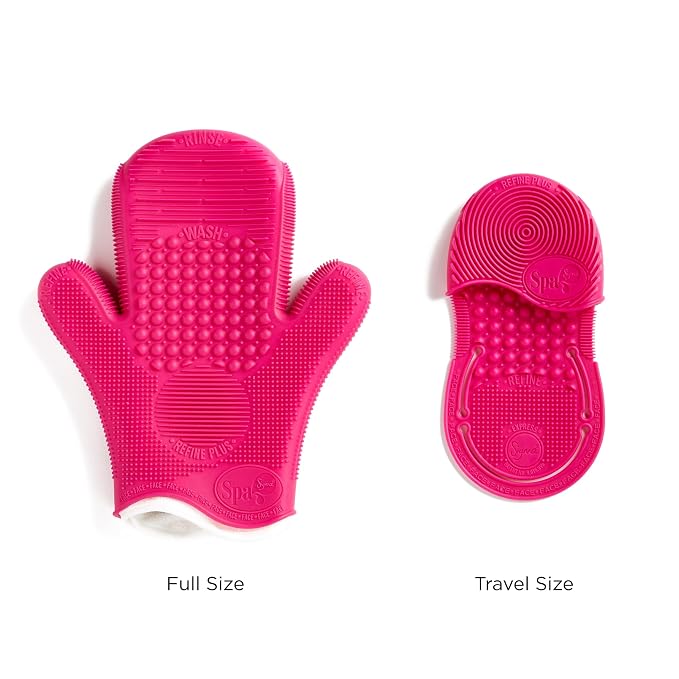 Sigma Spa® Express Travel Brush Cleaning Glove - Perfect for Cleaning Makeup Brushes On The Go