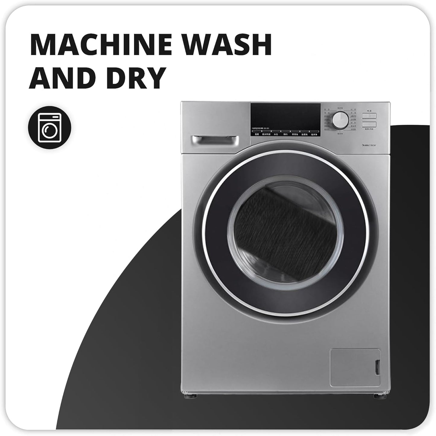 Bath Mat,Ultra Thin Bathroom Rugs,Rubber Bath Mats for Bathroom,No Slip Bath Rugs,Quick Dry,Machine Washable,Low Pile,Absorbent,Shower Outside,Sink,Home Decor Accessories.Black,1'8"x2'8"(20x32inch)