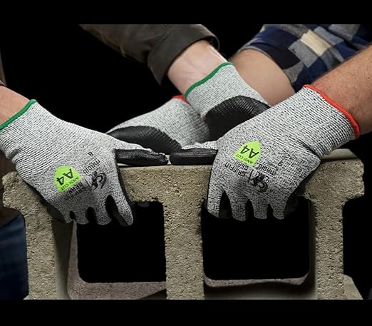 MAGID Griffin Gear ANSI A4 Liquid Repellent Foam Nitrile Work Gloves, 1 Pair, Size 6/XS, GPD456