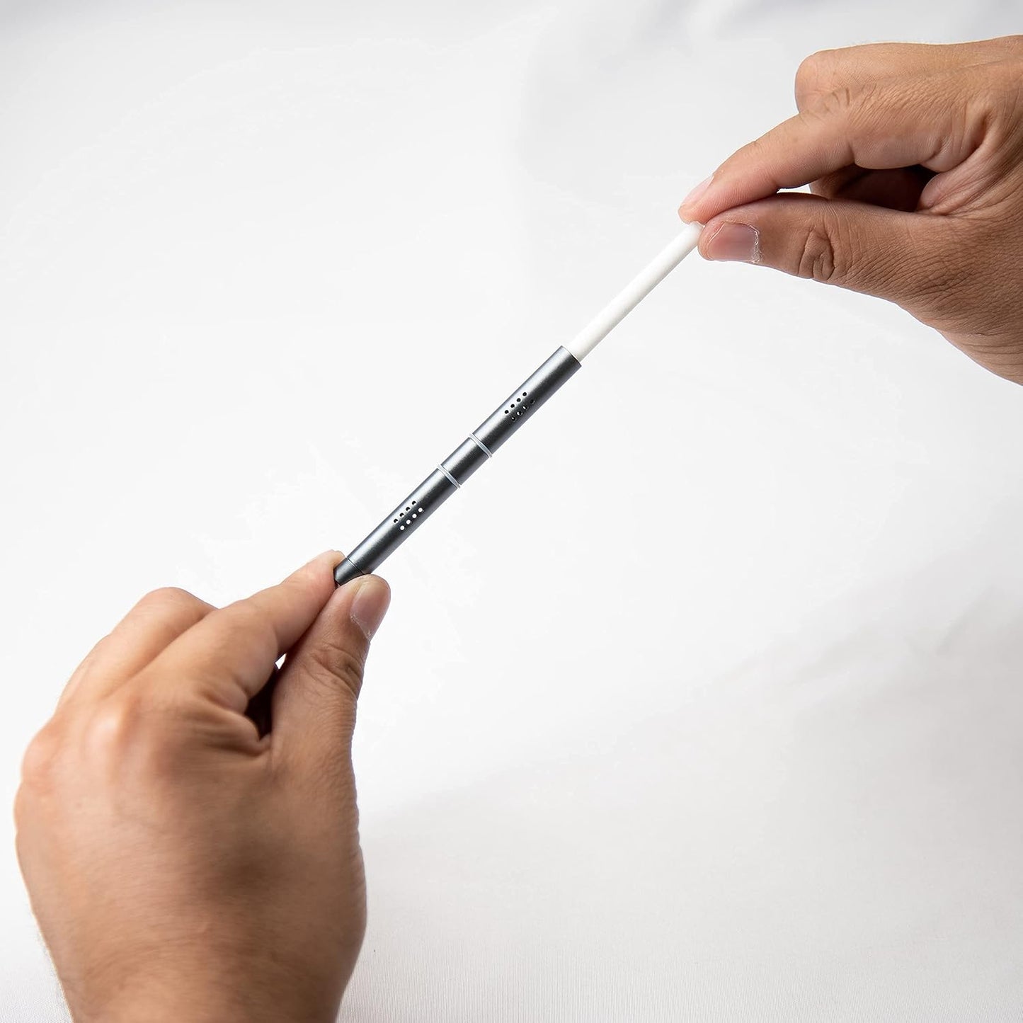 Tesla Model 3 [Not Compatible with Model 3 2024 (Highland)] /Y Air Freshener Invisible Slim Design Four Scents Selection (Pineforest After Rain Set)