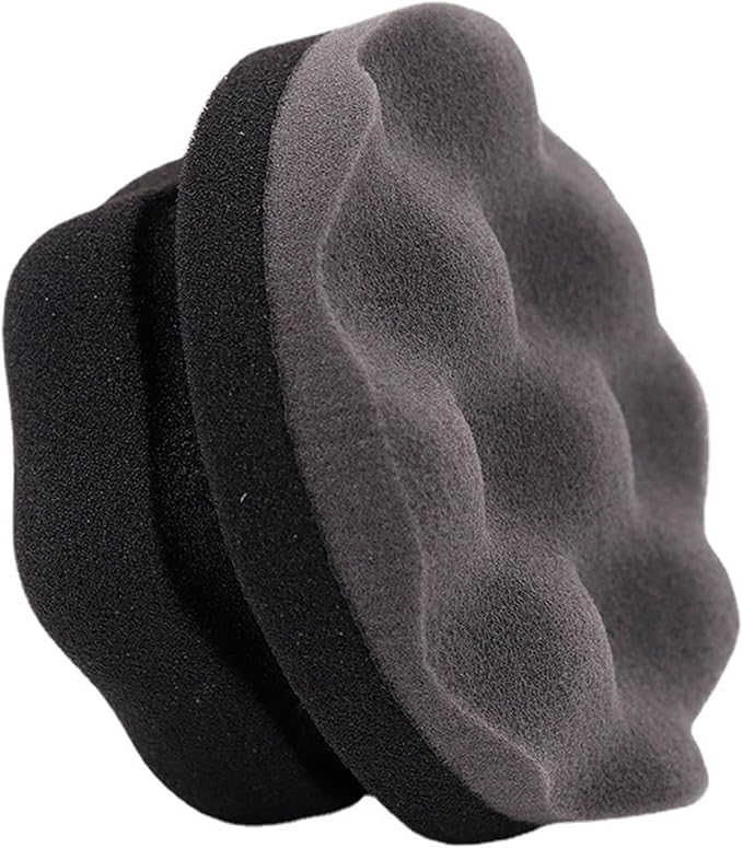Car Tire Waxing Sponge Double Sided Applicator for Long Lasting Shine ()