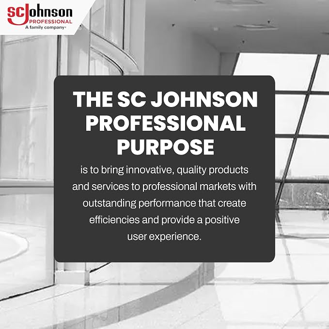 SC Johnson Professional Quaternary Disinfectant Cleaner, Soft Surface Sanitizer, 32 fl. oz. Squeeze and Pour Bottle, 6 Count, for Professional Use Only