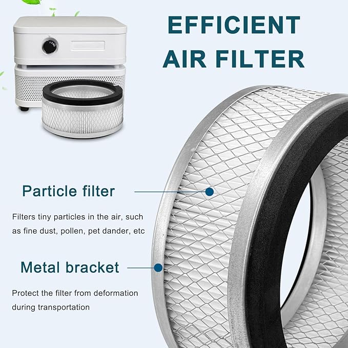 Replacement True HEPA Filter Kit Compatible with Austin Air it Room Air Purifier,Model C100CC1,HM100 (2PACK)