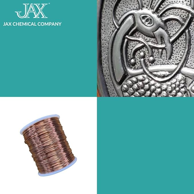JAX Antique Rust - Metal Finishing Solution - Antique Finish without Heat or Electricity - Quart