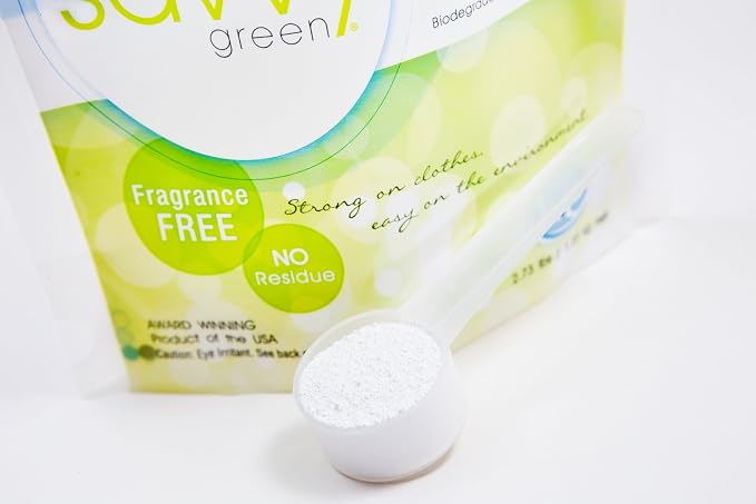 108 Standard Wash Fragrance Free, Eco Clean Laundry Detergent Powder, 2.73 Lbs