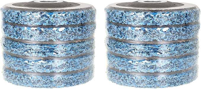 10 Pack 4-1/2 x 7/8 Quick Change Easy Strip & Clean Discs Fit for Paint Rust