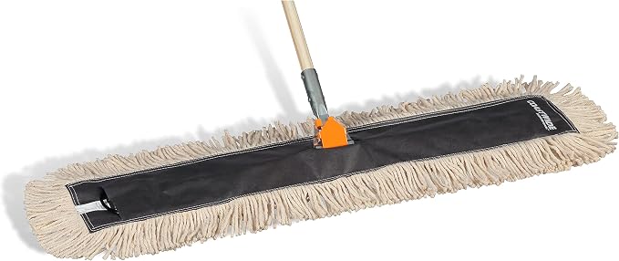 Coastwide Professional Economy Dust Mop Head, Cotton, 36" x 5", White