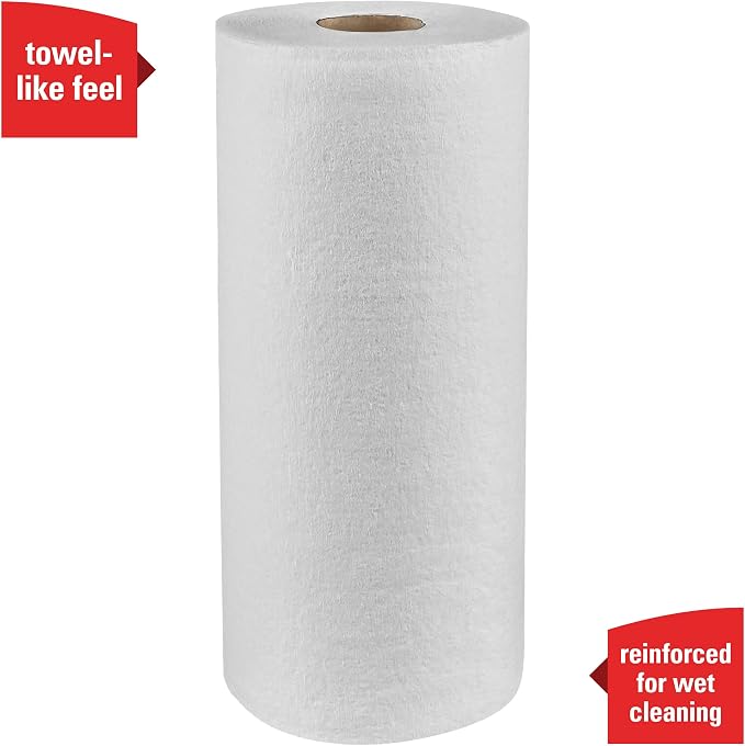 WypAll GeneralClean L30 Cloths Heavy Duty Cleaning Wipes (05843), Strong and Soft Bulk Paper Wipers, White (70 Sheets/Roll, 24 Rolls, 1,680 Sheet Total)