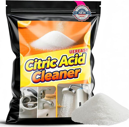 Distiller Descaler Citric Acid Cleaner, 2 Lb Bulk for Cleaning Water Distillers, Pure Citrus Acid Crystals Universal Residue Descaling Portable Distiller, Kettle, Boiler, Dispenser (32 oz)
