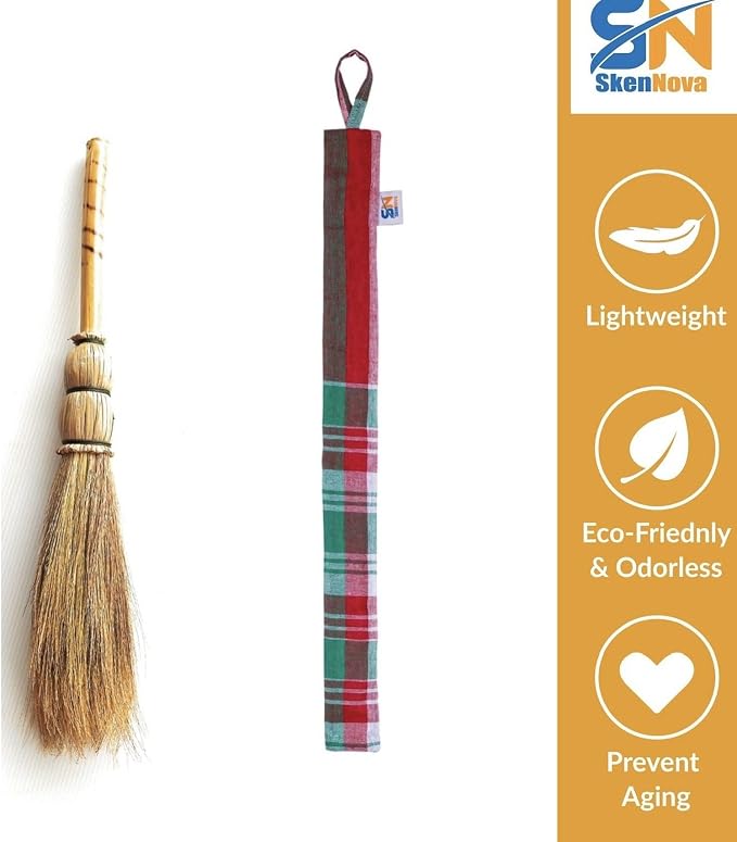 Small & Tiny Dusting Whisk Broom Grass Handmade