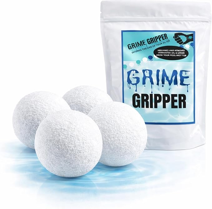 Hot Tub Scum Absorber, Scum Absorber for Spa, Hot Tub Sponge Scum Remover, Spa Scum Absorber, Sponge (4 Pack)