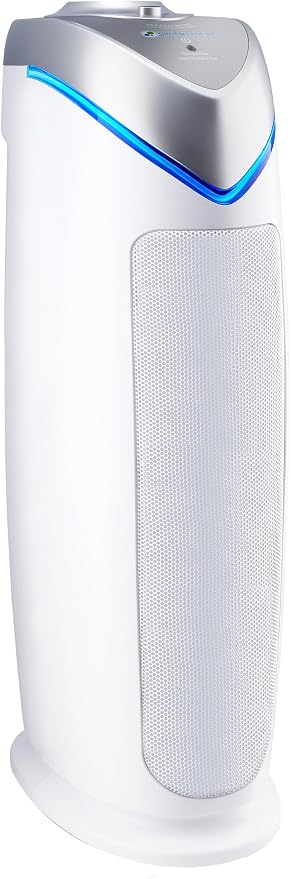 GermGuardian Air Purifier with HEPA 13 Filter, Removes 99.97% of Pollutants & Filter B Toxin Clear HEPA Genuine Replacement Filter, Removes 99.97% of Pollutants