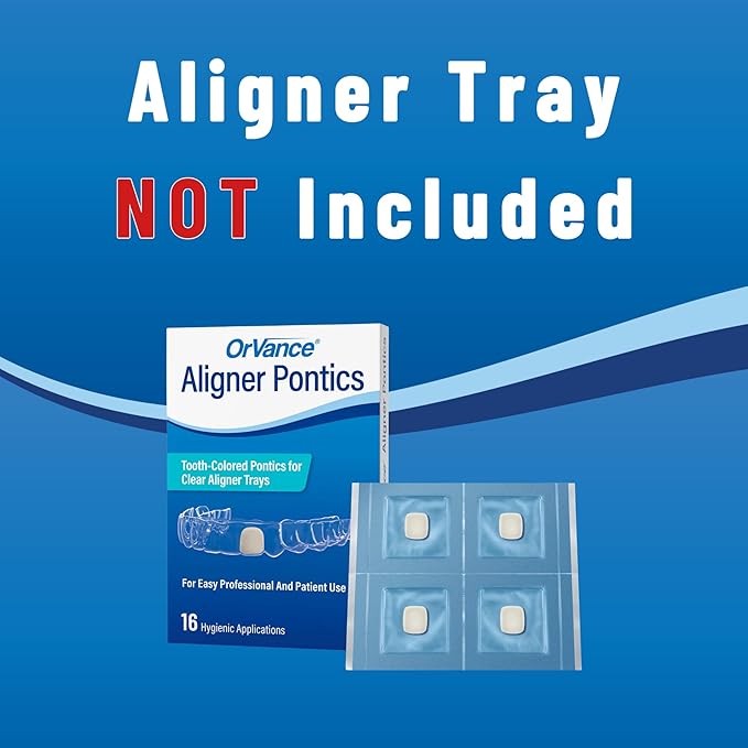 OrVance Retainer Cleaner Tablets (28 Count) & OrVance Pontics (16 Count)