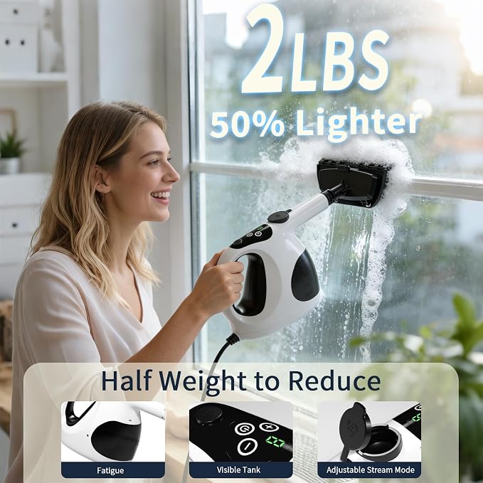 Handheld Steam Cleaner for Home – 3s Instant Heat-Up 233