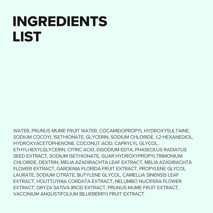 Beauty of Joseon Green Plum Refreshing Cleanser Gel Type Deep Pore Cleansing, Face Wash, For All Skin Types, Korean Skincare 200ml, 6.76 fl.oz