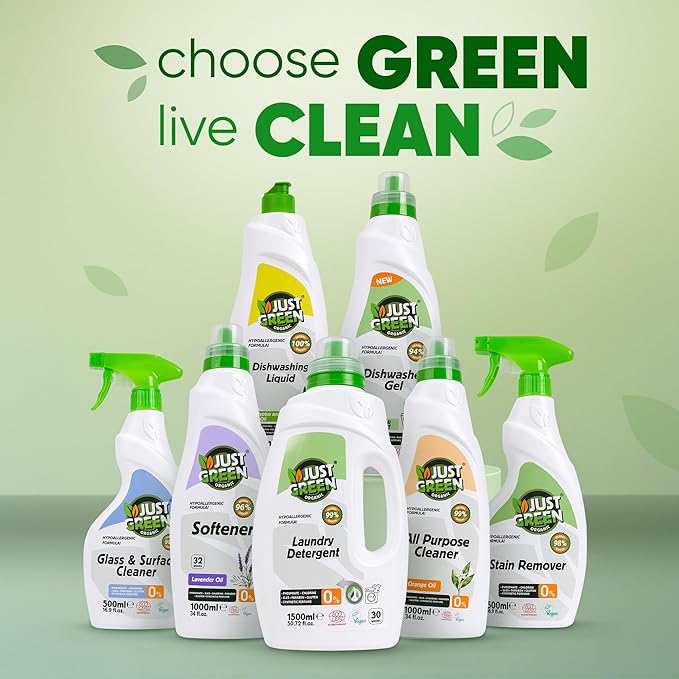 All Purpose Cleaner Spray, Plant-Based Multi-Surface Cleaner, Non-Toxic, Hypoallergenic, EcoCert Certified, Vegan, 33.8 fl oz (1000 ml)