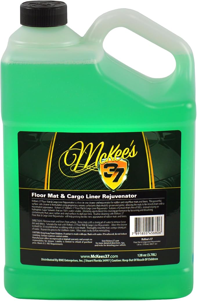 McKee's 37 MK37-361 Floor Mat & Cargo Liner Rejuvenator, 128 fl. oz
